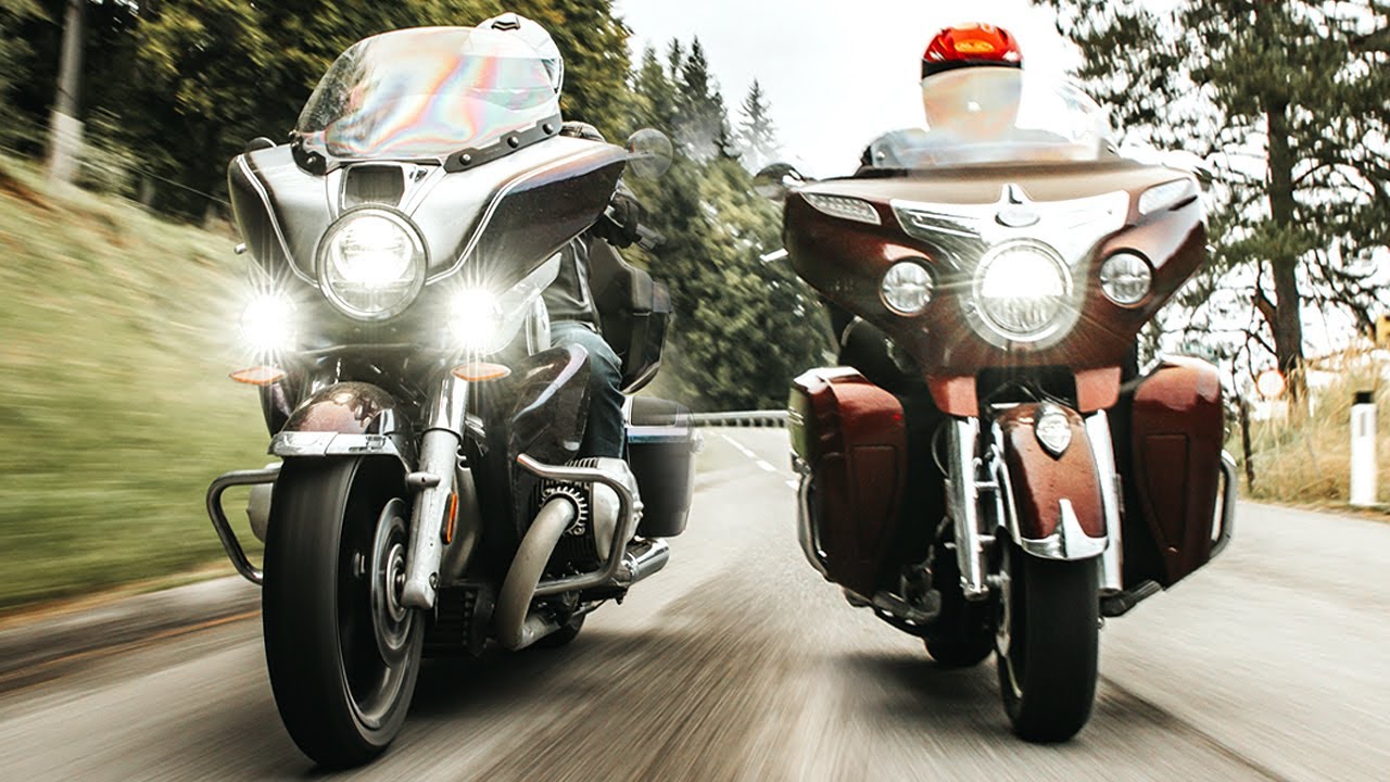 Обзор: BMW R 18 Transcontinental против Indian Roadmaster 2021: состязание