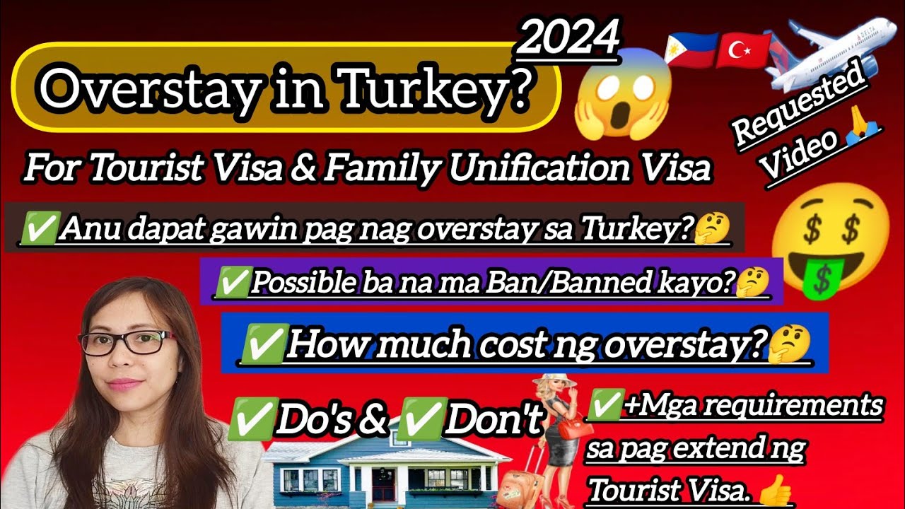 FILIPINA LIFE IN TURKEY:OVERSTAY IN TURKEY,HOW MUCH?POSSIBLE MA BAN?ANU DAPAT GAWIN?@FilTurkVlog