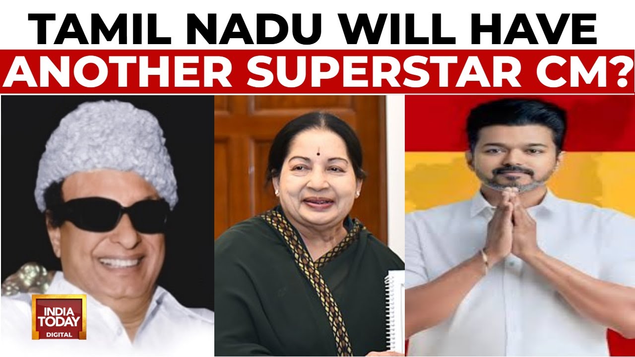 Tamil Cinema's Superstars: From MGR, To J. Jayalalithaa , Their Political Journey | India Today