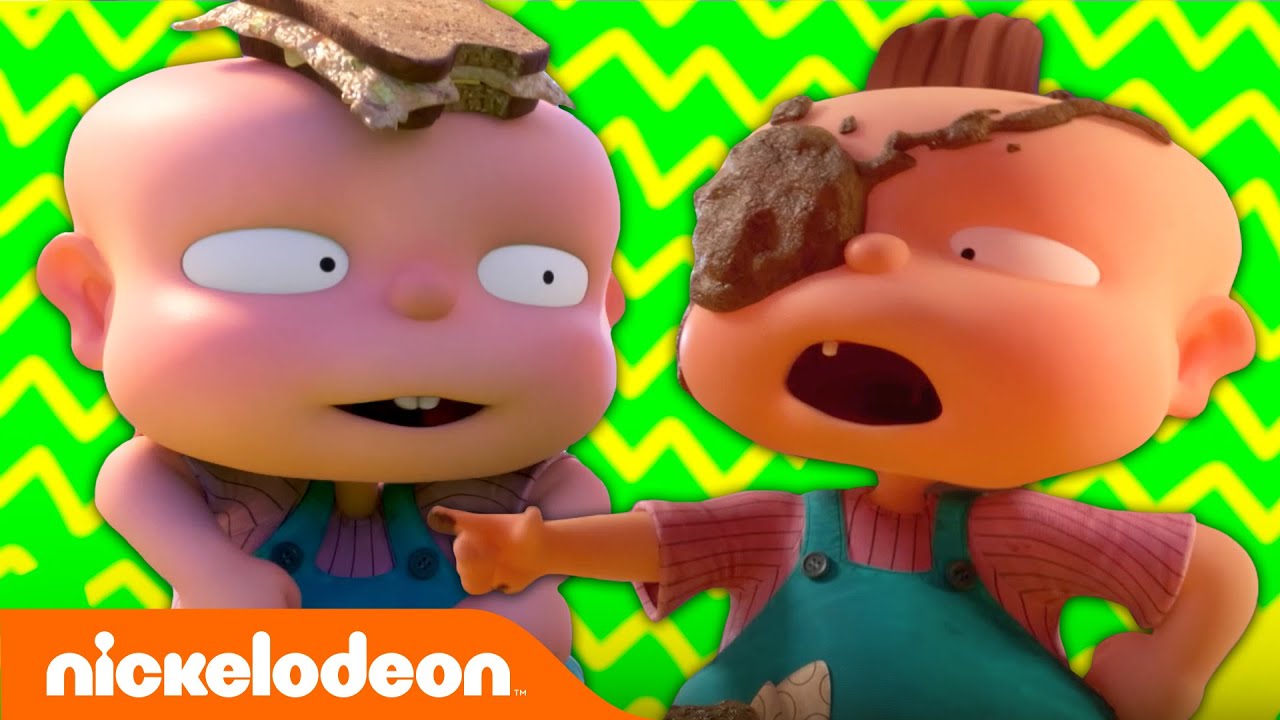 Phil & Lil’s WEIRDEST Moments 👶👶 | Rugrats | Nicktoons