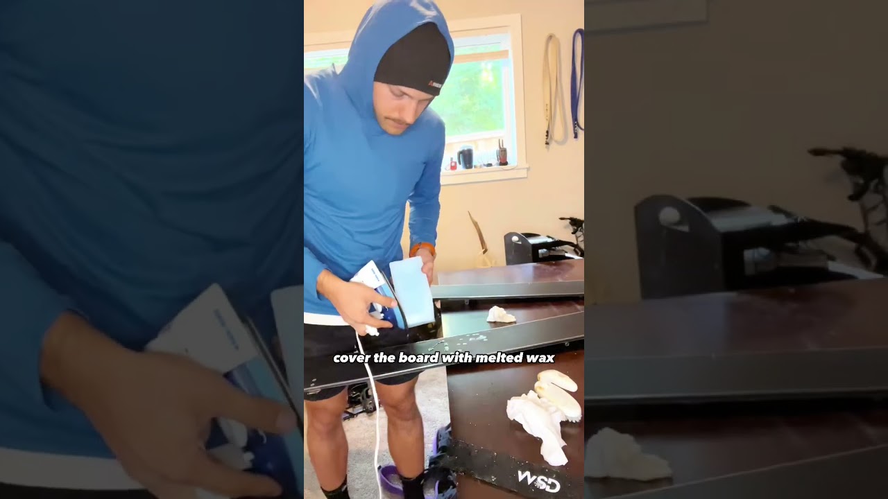 How to Wax Your Snowboard & SAVE $40 🤩
