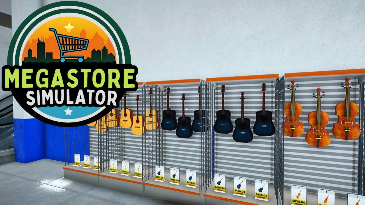 New Instruments & Store Updates! | Megastore Simulator | Part 2