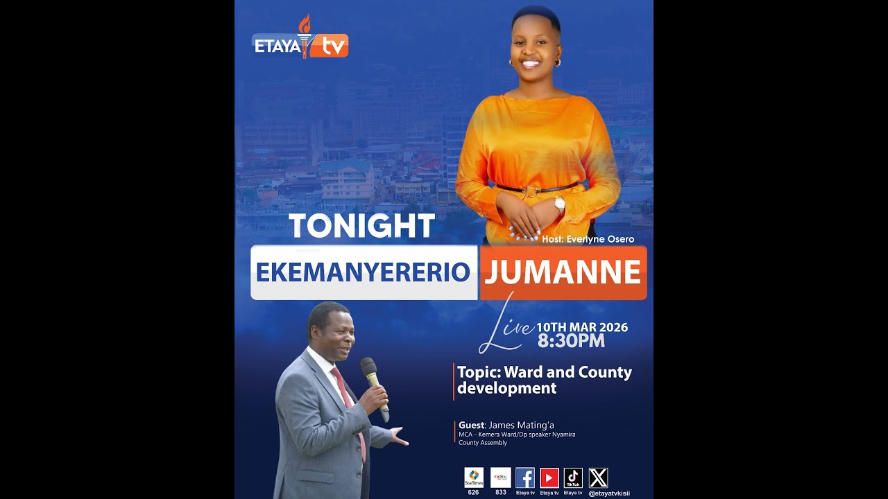 Ekemanyererio Jumanne: Everlyne Osero Hosting James Mating'a Mca Kemera Ward On Matters Ward And Cou