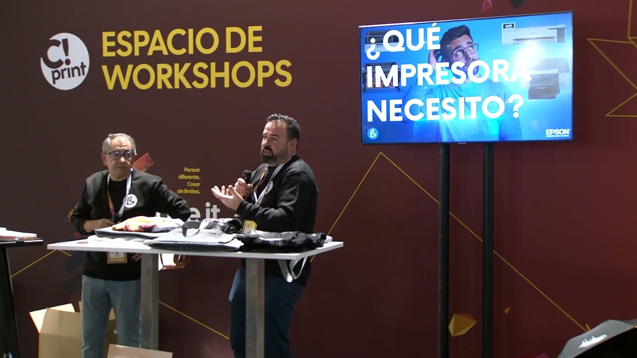Yo imprimo con Epson y te cuento por qué | Salón C!Print Madrid