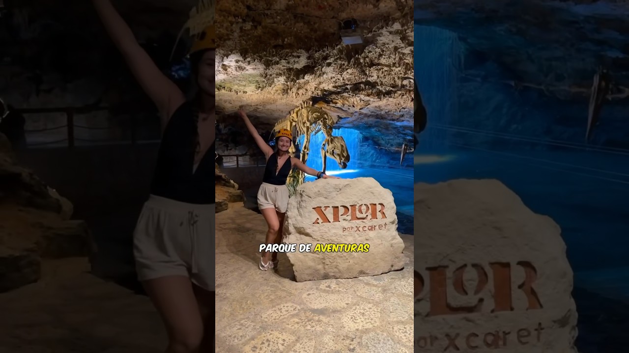 DESCOBRI UM PARQUE DE AVENTURA PERTINHO DE CANC&Uacute;N! 🇲🇽🤟🏻 #xplor #cancun #mexico