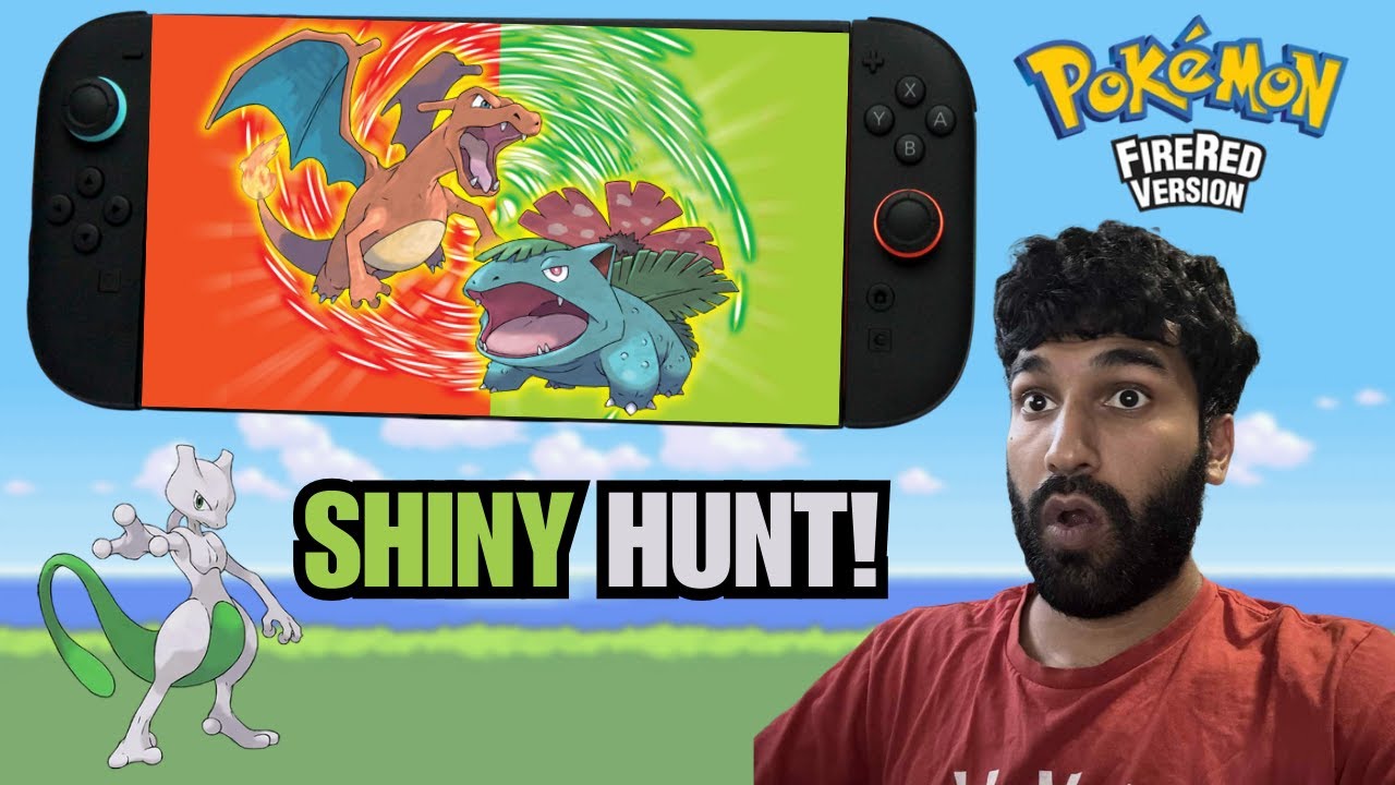 SHINY MEWTWO HUNT! Day 5! 2,335 Resets! Pokémon Fire Red