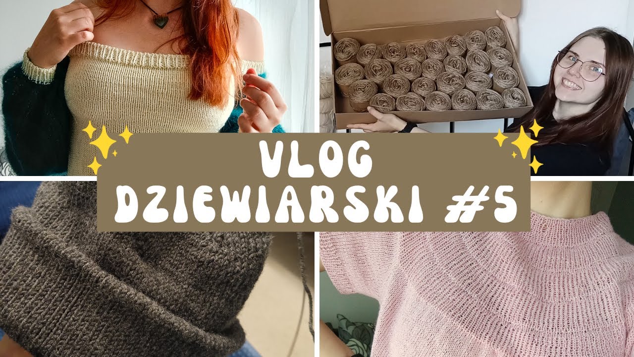 Vlog Dziewiarski #5 Made Me Puff Top, Anker Tee, Czapka Klasyczna i wł&oacute;czki od Furora Yarns
