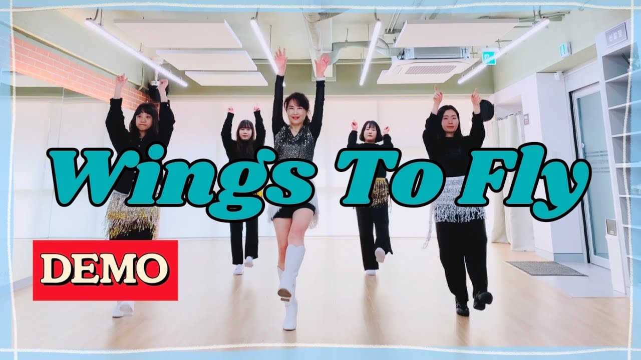 Wings To Fly Linedance | Absolute Beginner | 윙스 투 플라이 라인댄스 | 왕초급 라인댄스 | 송민재 라인댄스 | DEMO