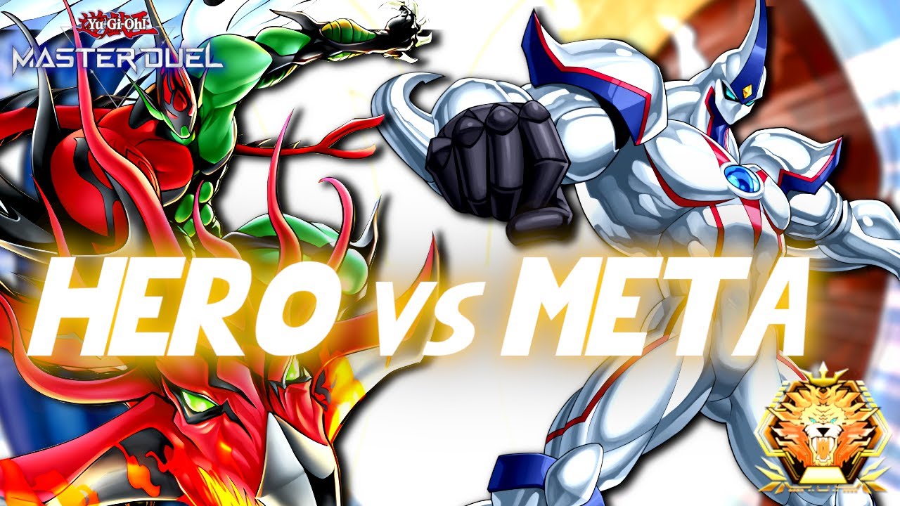 【遊戯王マスターデュエル】S48 HERO VS META 🦁