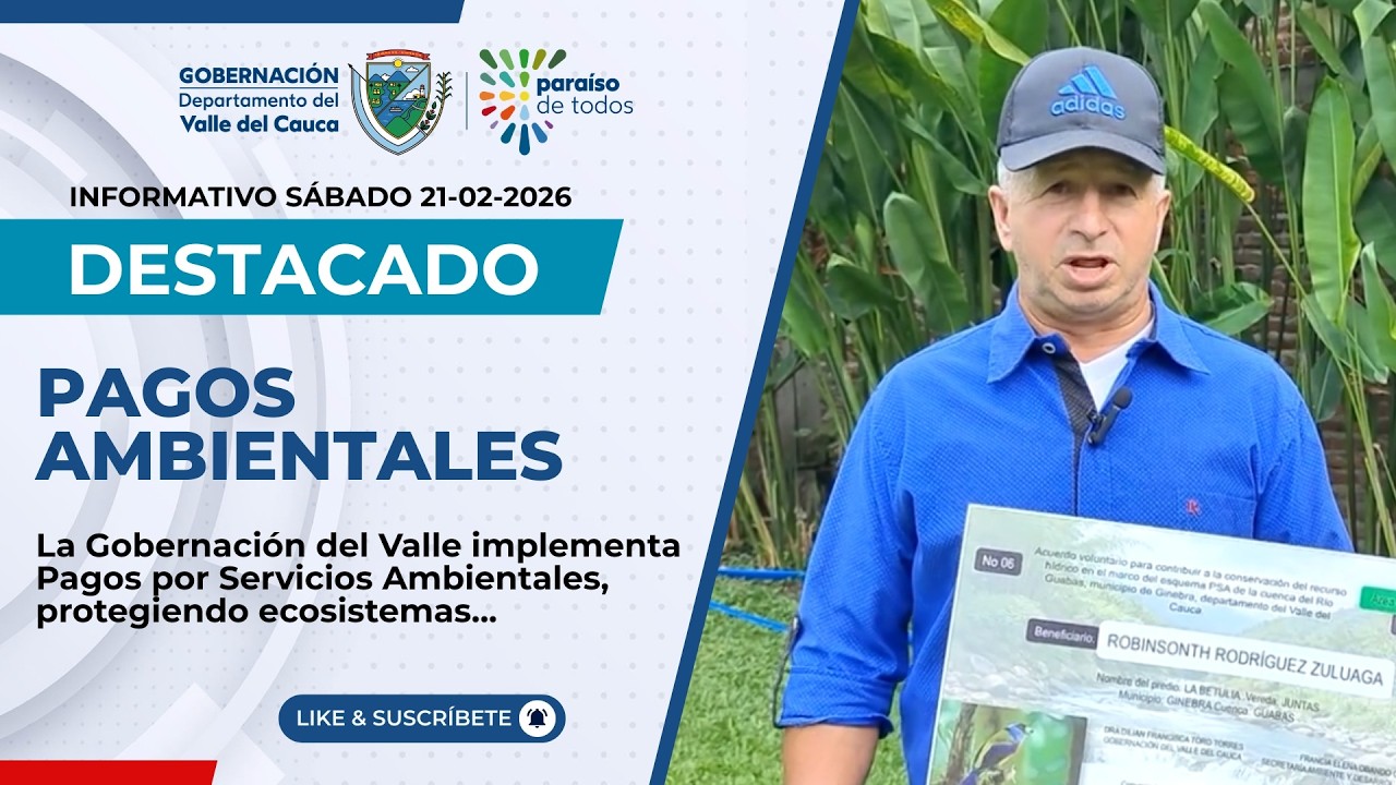 Gobernación del Valle implementa esquema de Pagos por Servicios Ambientales 