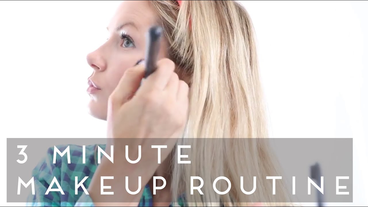 TUTORIAL | 3 Minute Makeup Routine