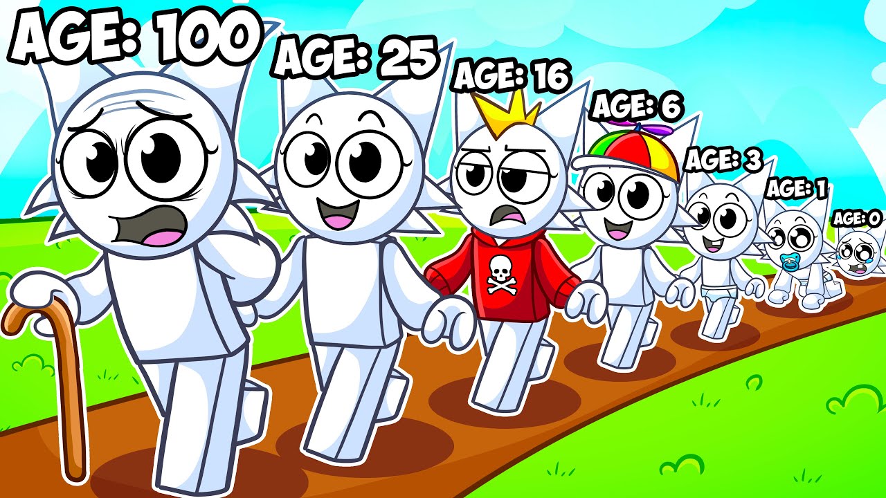 Wenda Grows Up In Roblox! (AGE 1 - 100)