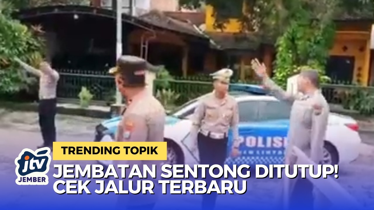 Jembatan Sentong Bondowoso Ditutup Total! Cek Rekayasa Lalu Lintas & Jalur Alternatif Terbaru