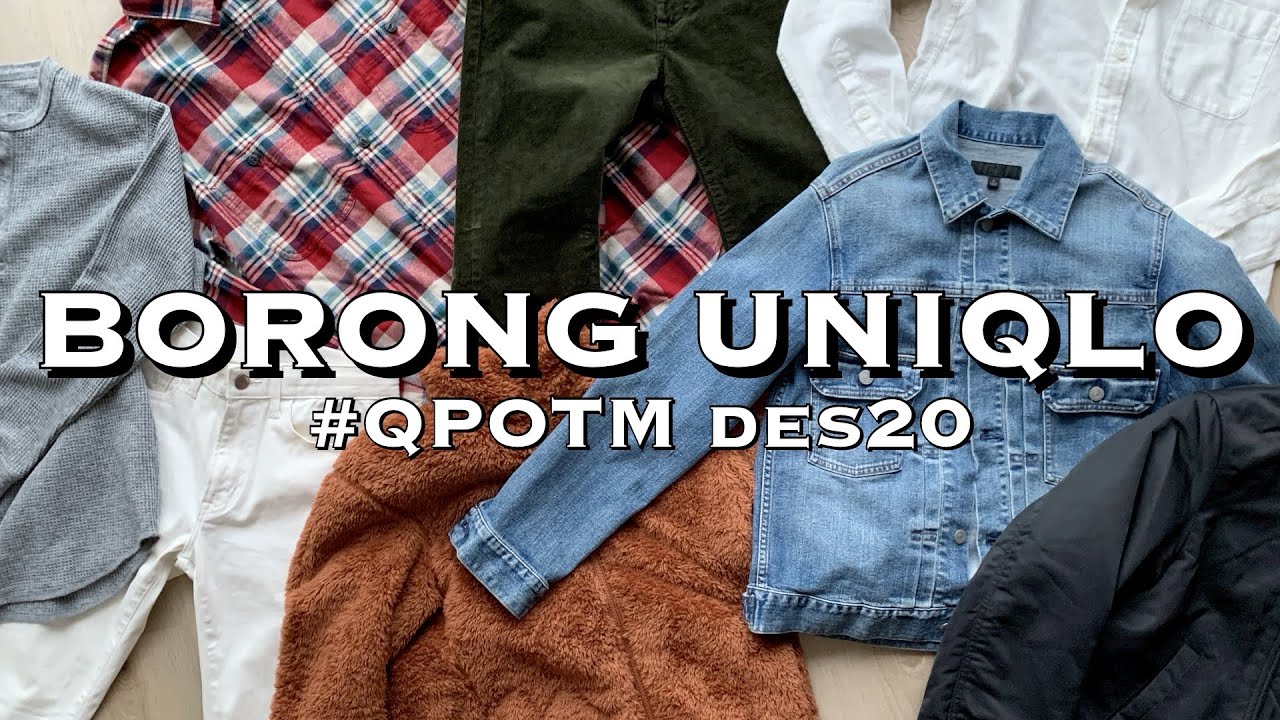 BORONG UNIQLO #QPOTM DES20