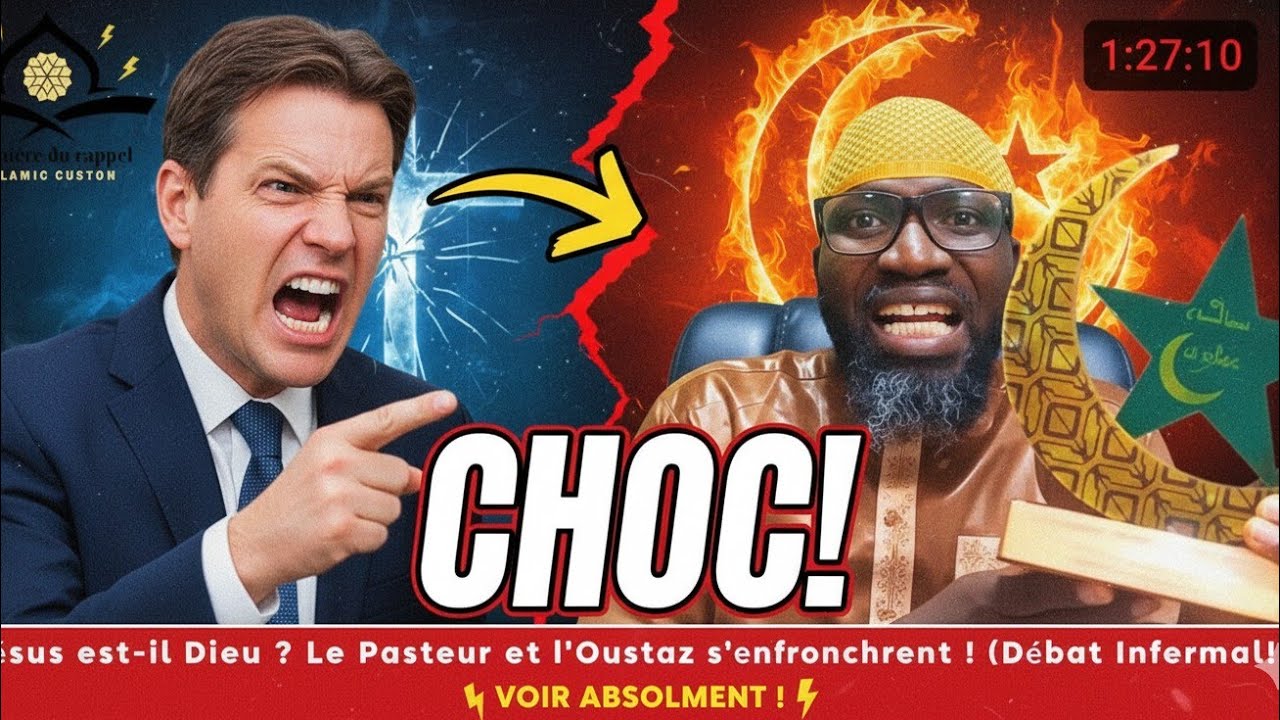 🔴💣Jésus est-il Dieu? Le Pasteur et l'Oustaz s'Affrontent! (DÉBAT EXPLOSIF)