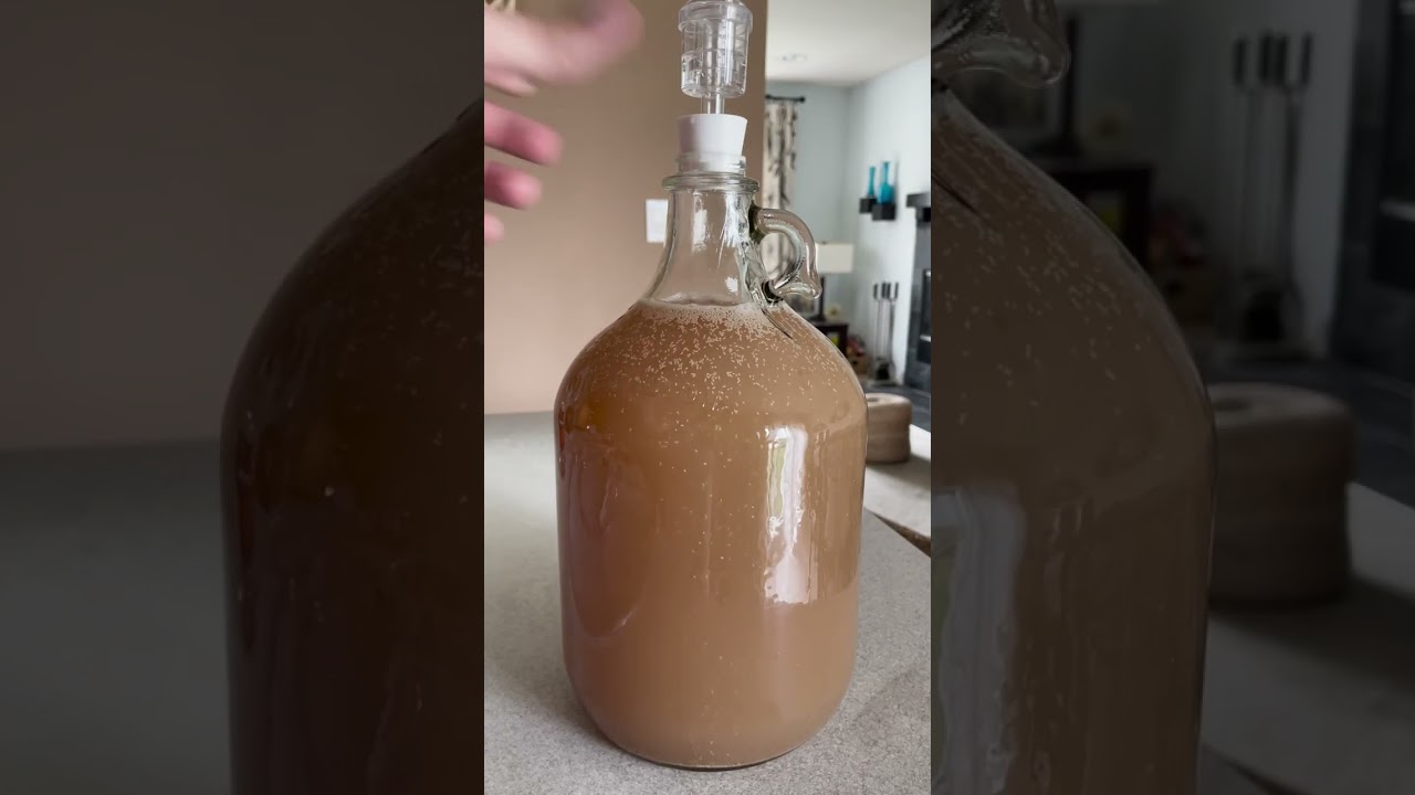 Making Alcohol from Pear juice? #howto #chemistry #diy #recipe