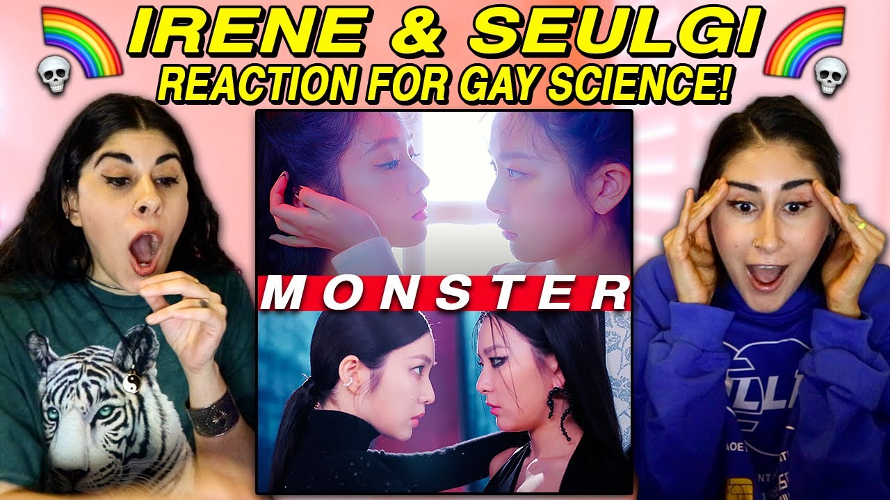 IRENE & SEULGI 'Monster' Reaction for Gay Science! 🌈 💀 (Red Velvet)
