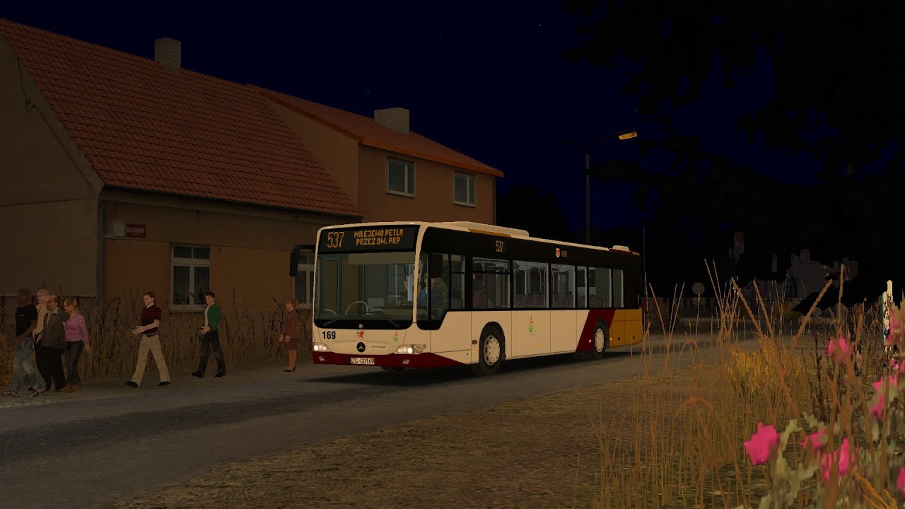 Omsi 2 - Linia 537 - Mercedes-Benz Citaro O530 FL - Milejewo Petla