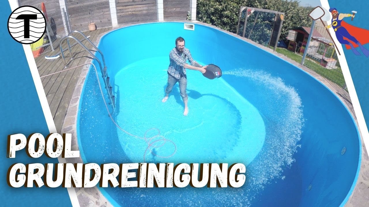 🏊 Pool Grundreinigung Inbetriebnahme ✨Auswintern