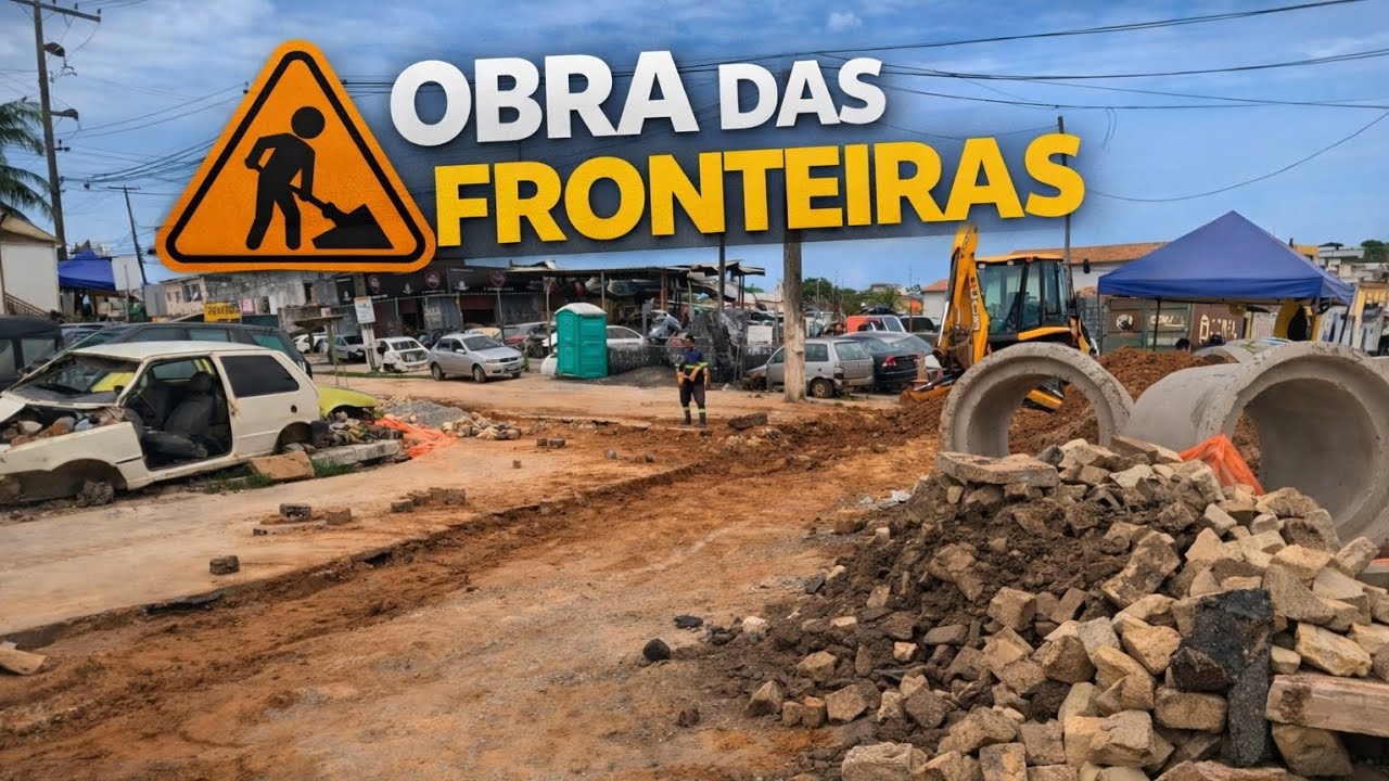 Obra das Fronteiras Avança e Muda a Rotina da Zona Norte de Natal