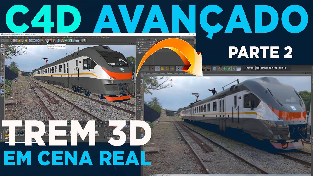 Como deixar seu 3d mais realista no cinema 4D  - Parte 2
