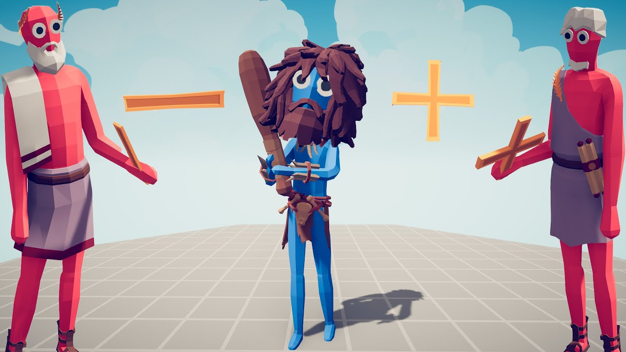 MATHEMATICIAN + PHILOSOPHER vs EVERY UNIT | TABS - Totally Accurate Battle Simulator