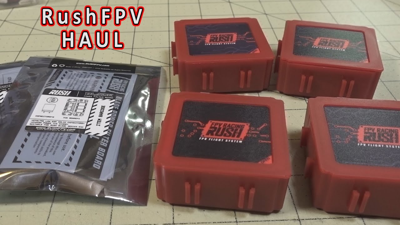 RushFPV Latest Stacks (BLADE Sport & Super, F722 Flight Controllers)