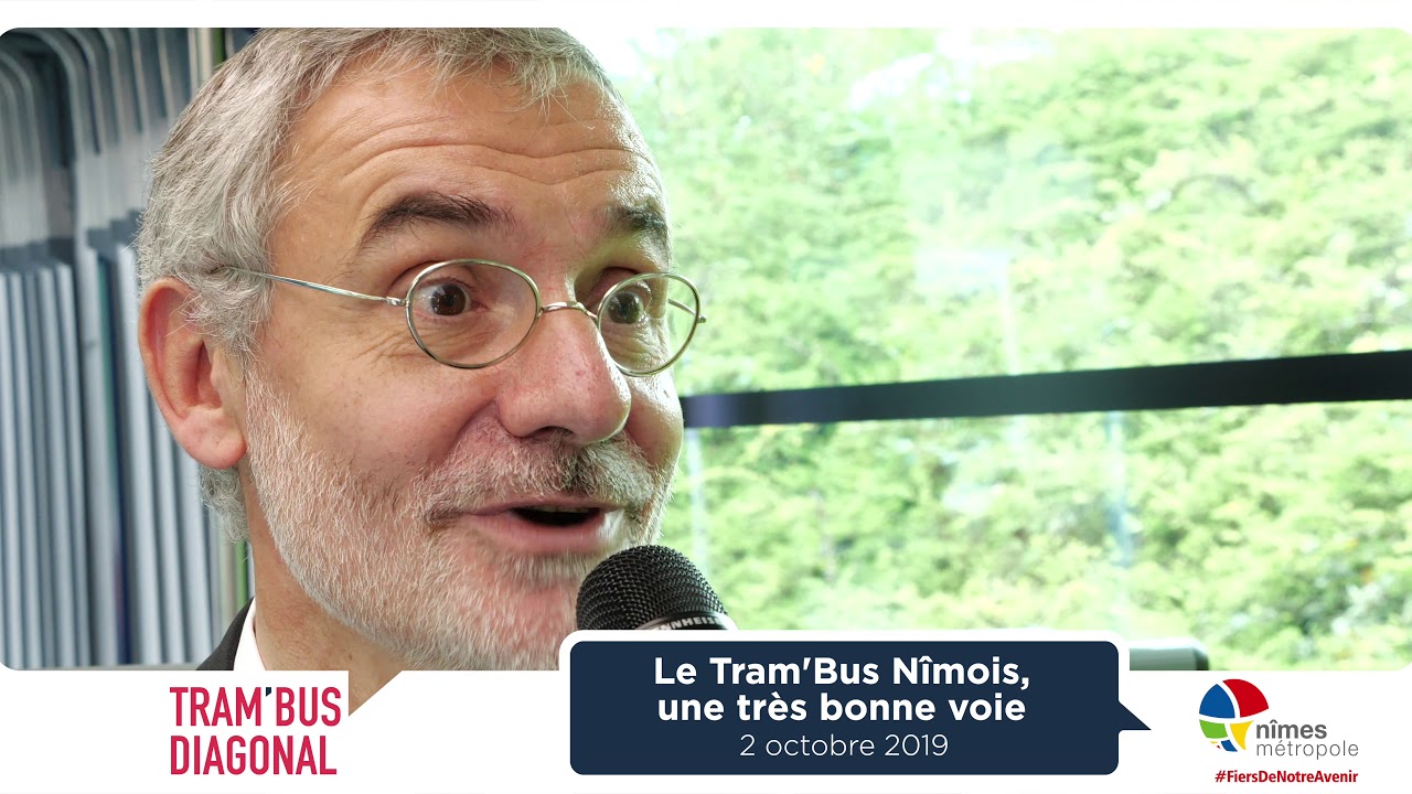 LE TRAM’BUS NÎMOIS, UNE TRÈS BONNE VOIE