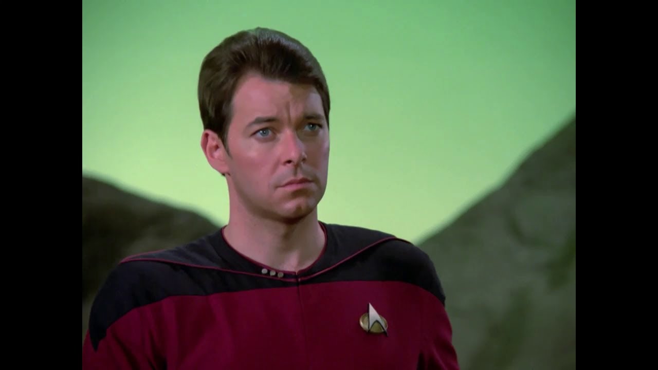 Star Trek TNG -- Q Tempts Riker With the Power of the Q