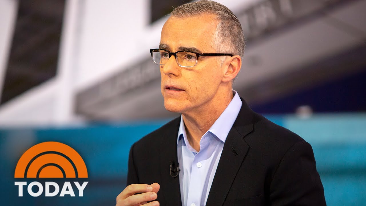 Ex-FBI Offical Andrew McCabe Talks Trump, Russia & Mueller Probe | TODAY