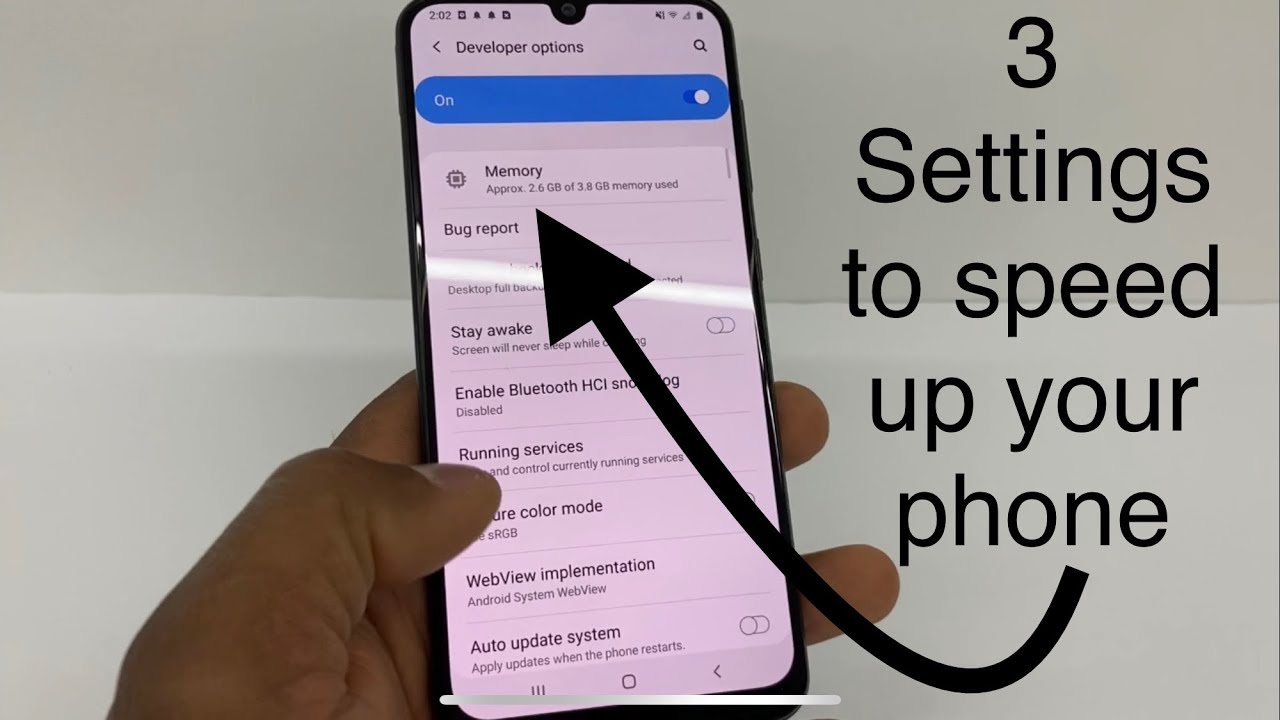how to make your Samsung Galaxy a faster / speed up your phone