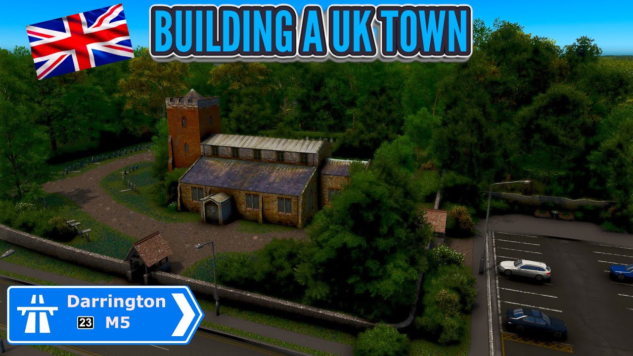 Building a UK City in Cities: Skylines | Episode 4 🏡