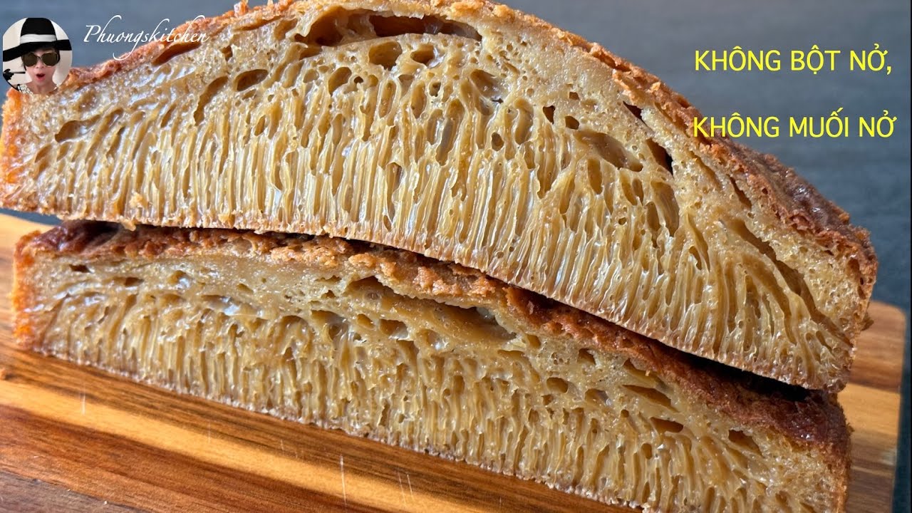 BÁNH BÒ NƯỚNG bất bại với cách dùng men nở