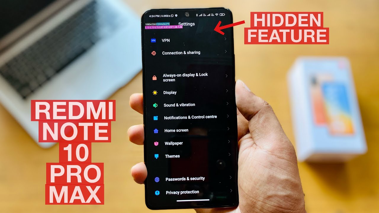 Redmi Note 10 Pro Max Hidden Features | MIUI 12 | Must Watch