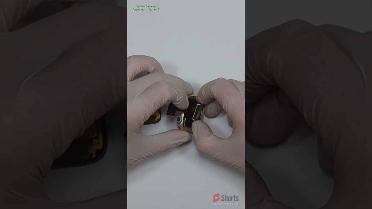 Заміна батареї Apple Watch Series 7 #repair #watch #batterychange #ремонт #киев #applewatchseries7