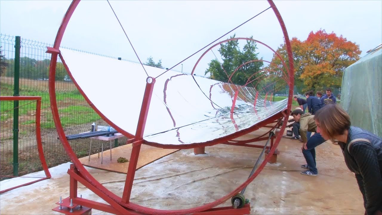 Une micro-centrale solaire au Sart Tilman