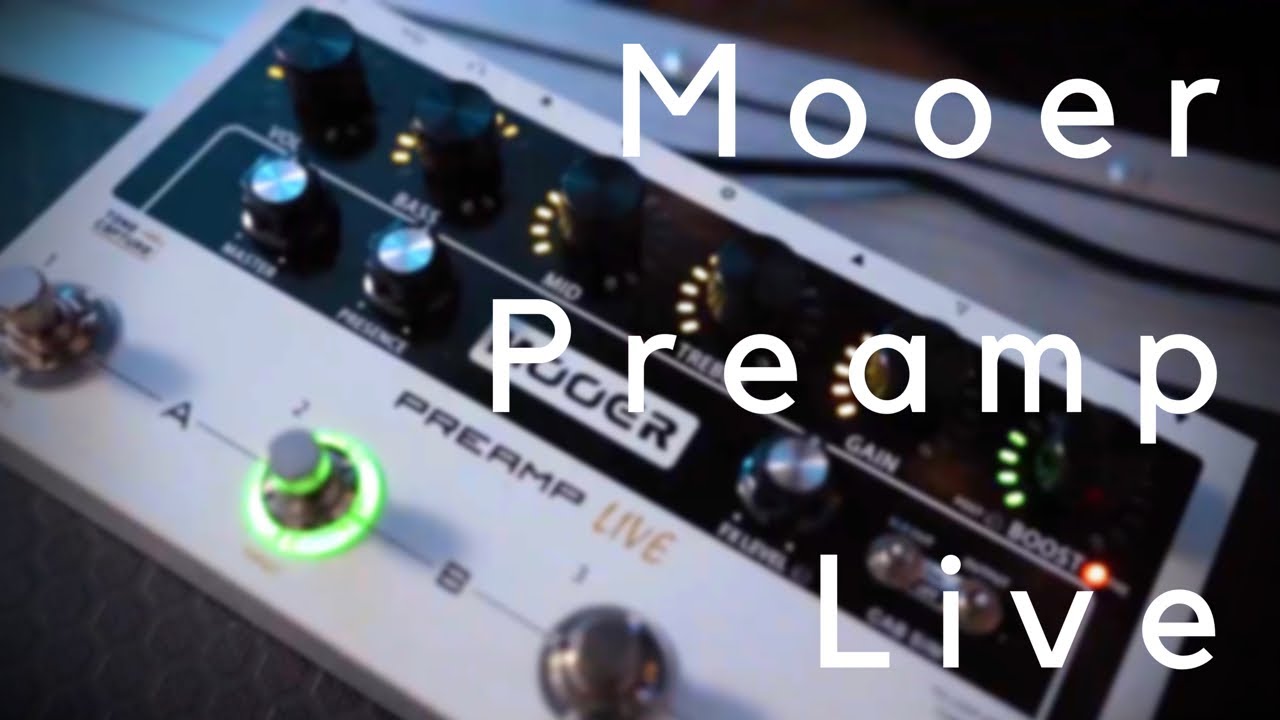 Mooer Preamp Live | INCREDIBLE TONAL VALUE FOR THE MONEY!!!