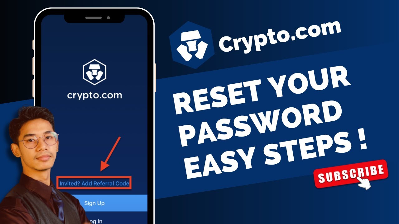 Как восстановить пароль от аккаунта Crypto.com?