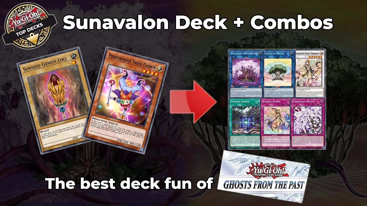 🌱 It's fun, but then it'll be Tier 1 🔥 Sunavalon Deck 2021 Combos TCG Post Ghosts From the Past