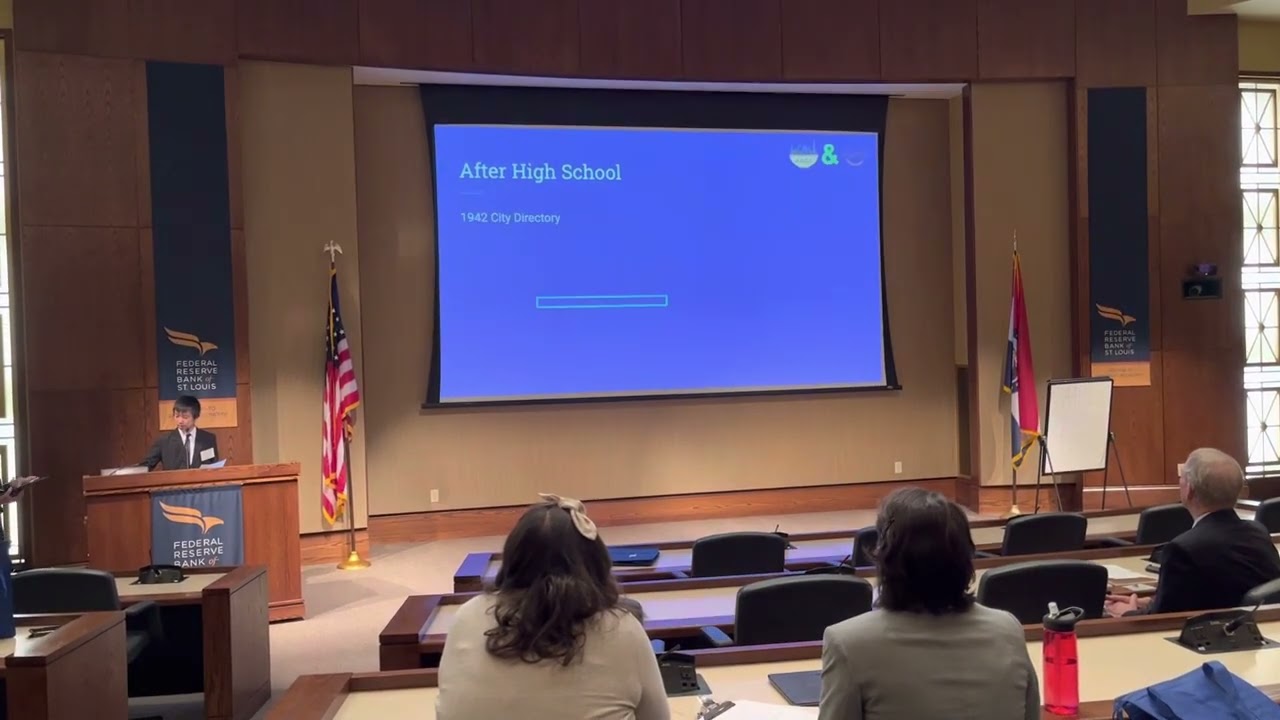 AAPI history team presents at MOCHE (Mo Council for History Education) 2022 Max Zeng Wing Lee