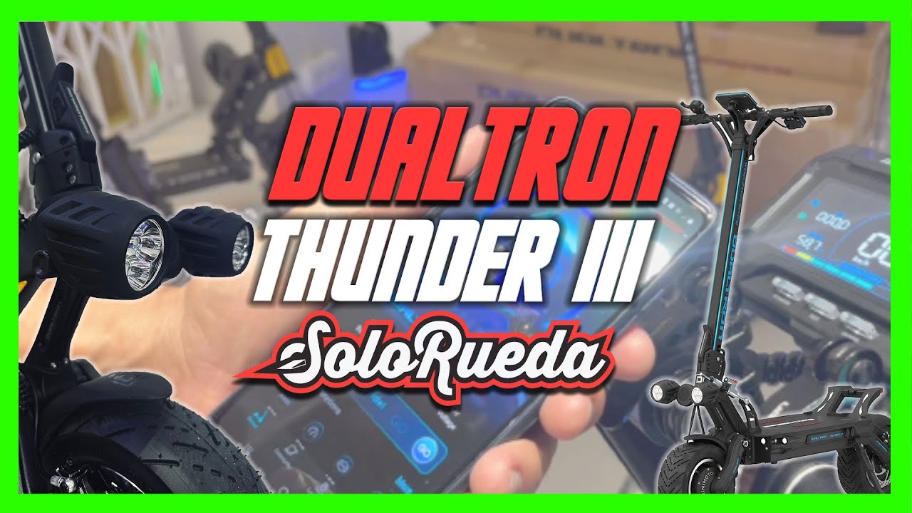 Dualtron Thunder III, uno de los mejores patinetes de Minimotors y del mundo.