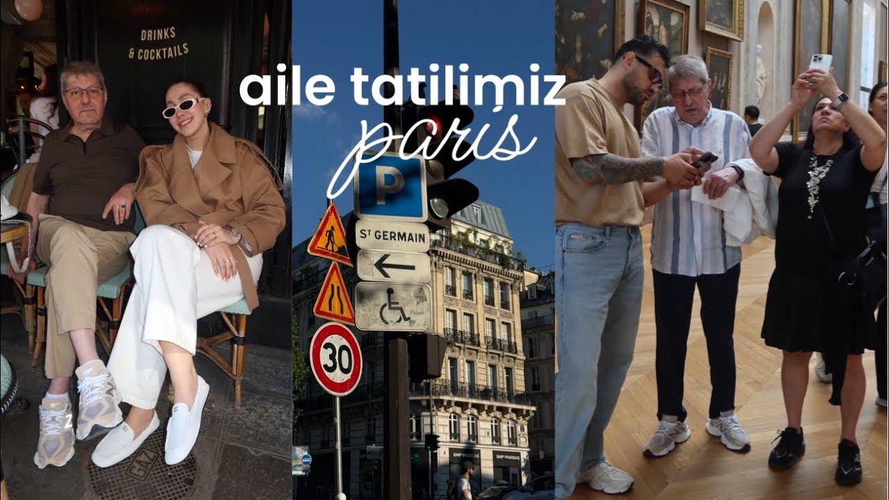 aileme doğum g&uuml;n&uuml; s&uuml;rprizi: Paris tatili &hearts;️ | onlara hazırladığım planlar, bizimle 3 g&uuml;n