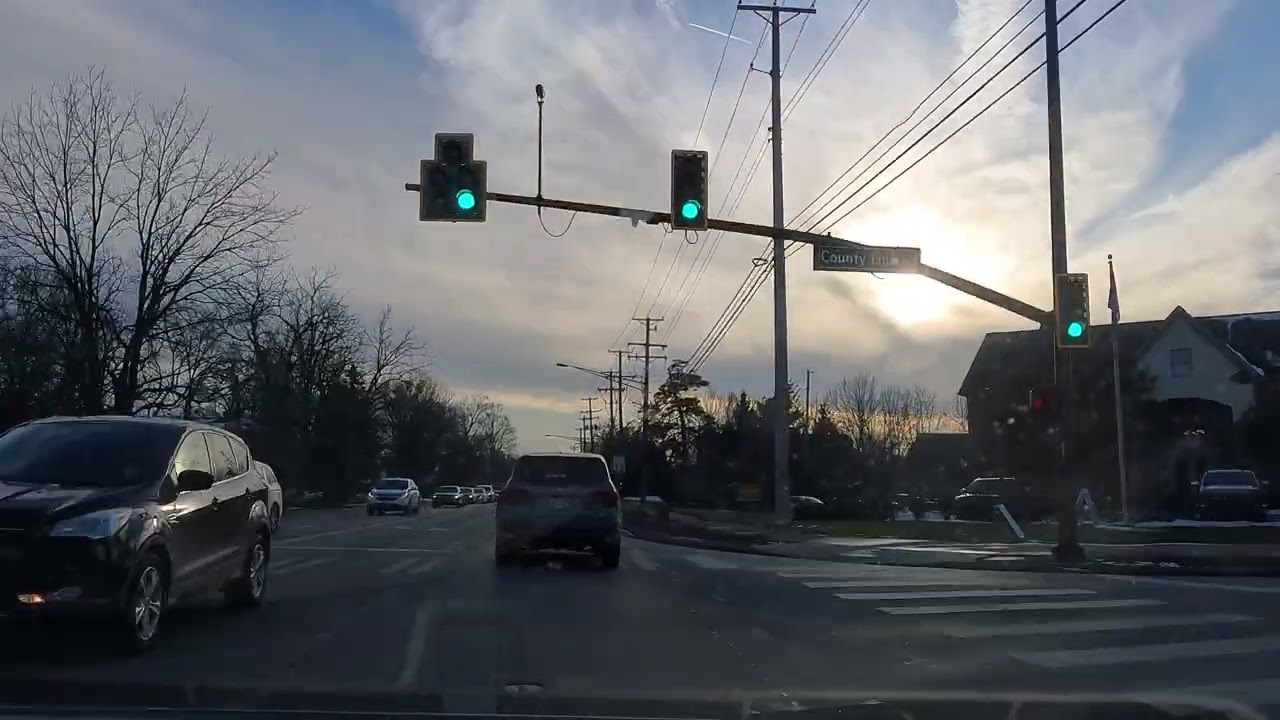 Driving Highland Lakes to Uptown Westerville #driving #pov #asmr #backgroundnoise #explore