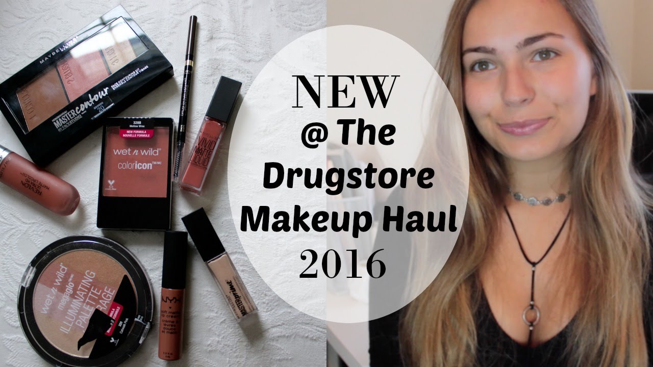 NEW @ The Drugstore 2016~ Makeup Haul