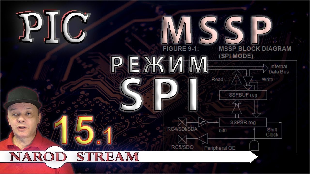 PIC MCU Programming. Lesson 15. MSSP Module. SPI Mode. Part 1