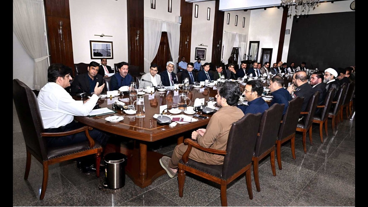 Sindh CM to review security and administrative arrangements for Muharram-ul-Haram | 15-06-2026