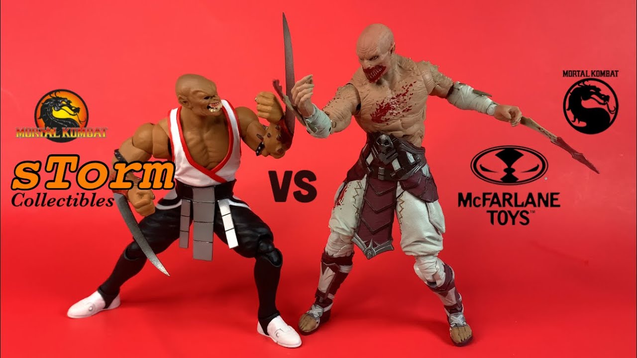 Обзор/сравнение коллекционных фигурок MORTAL KOMBAT Baraka Storm vs McFarlane 7”
