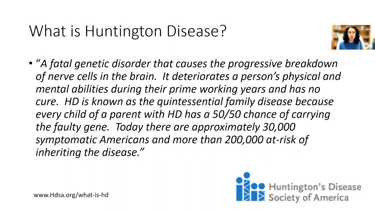 An Introduction to Huntington's Disease