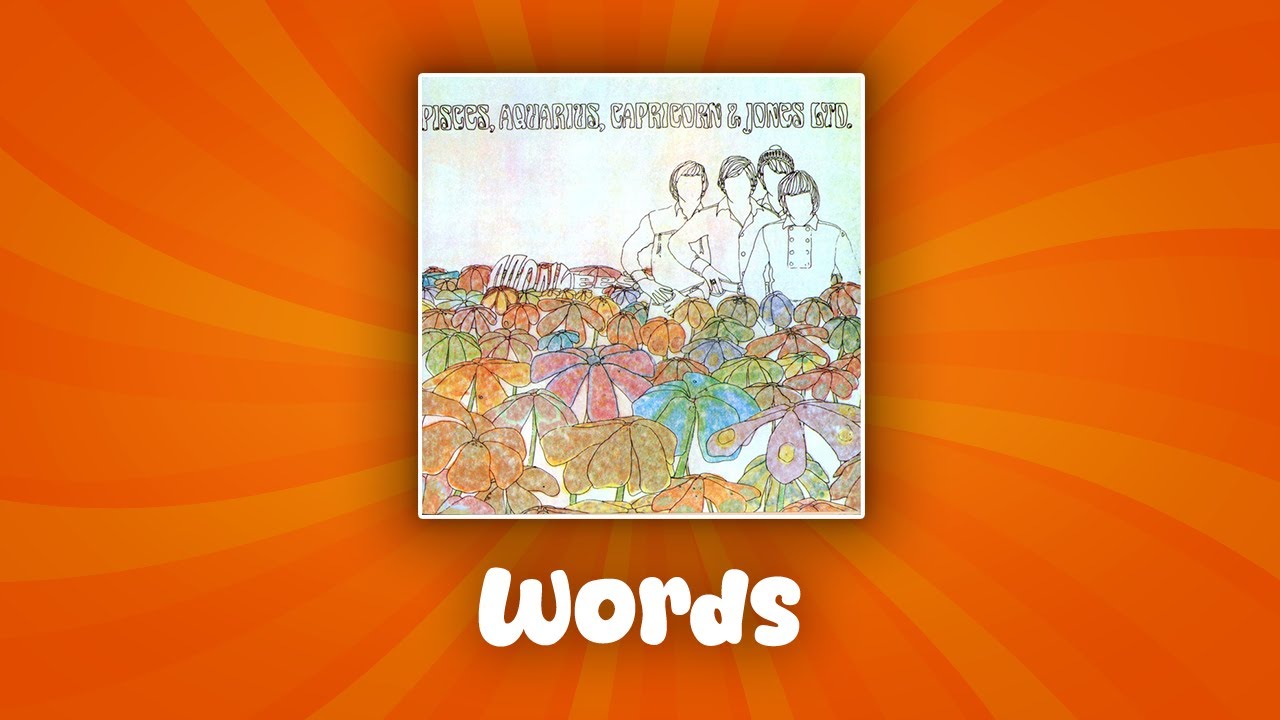 The Monkees - Words (lyrics)
