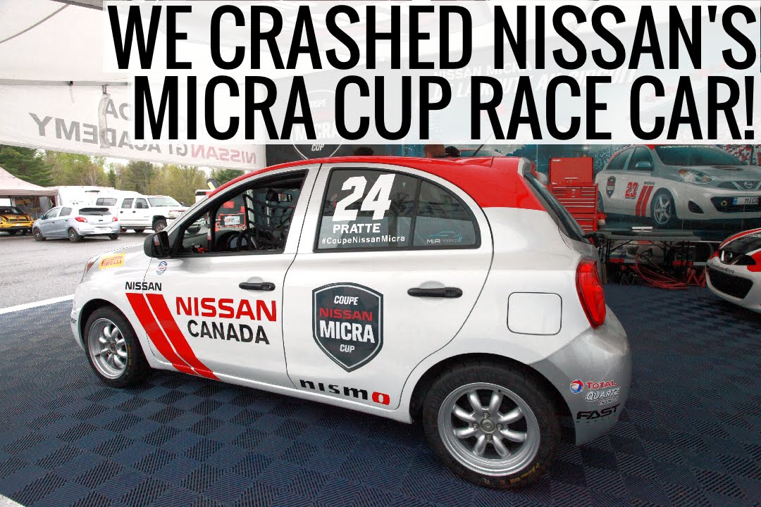 We Crashed Nissan's Race Car! Micra Cup Racing Is Big Fun On A Modest Budget